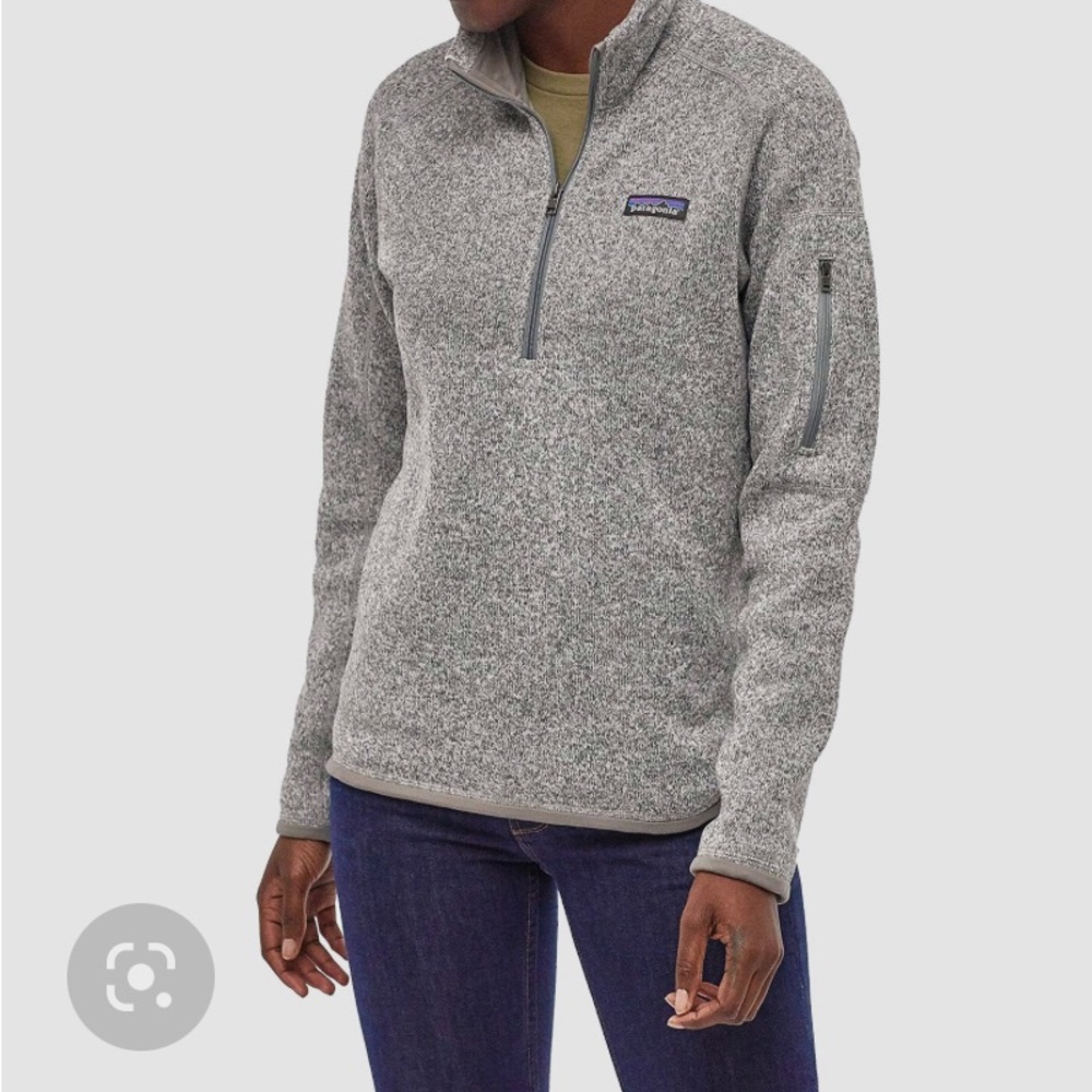 Patagonia White Birch Better Sweater 1/4 Zip - Size S